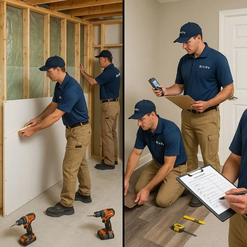 Repairs and Reconstruction process in Livingston County, NY